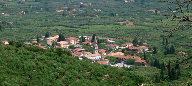 Village in the north of Zakynthos